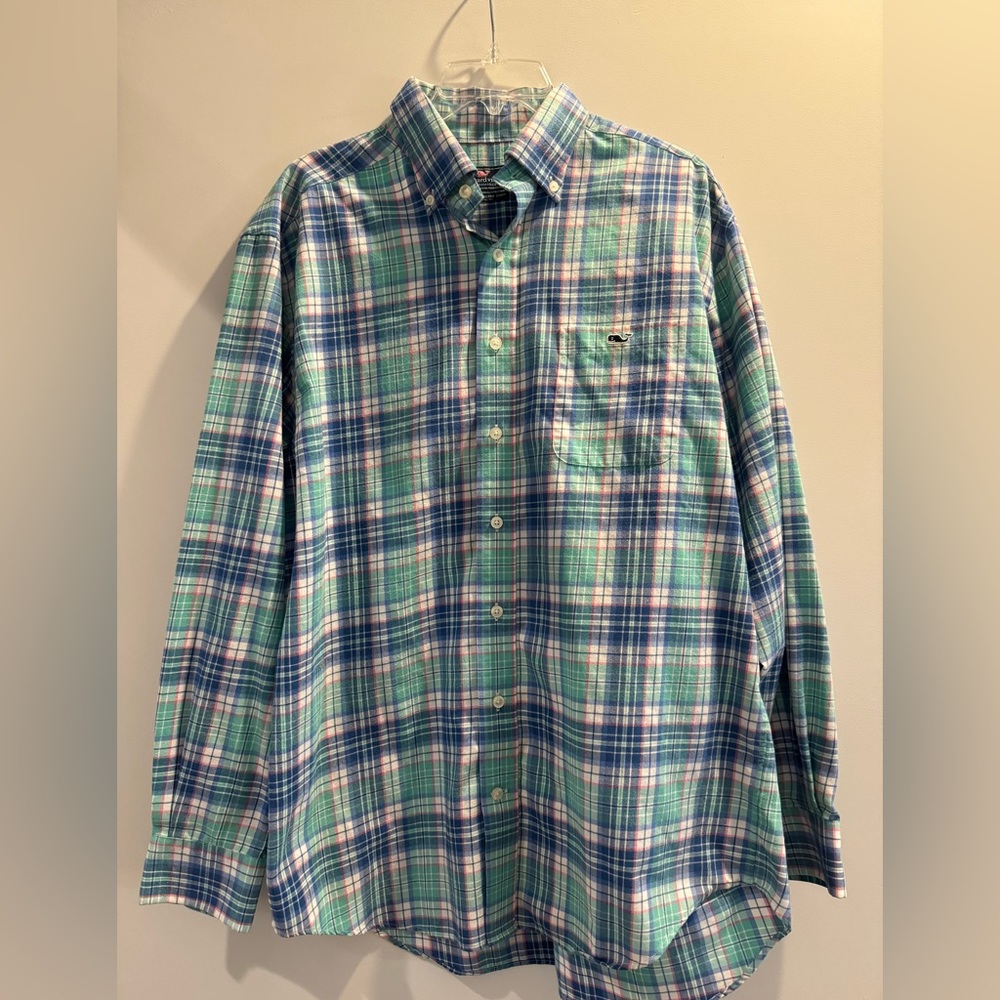Vineyard Vines Classic Fit Tucker Shirt, size L